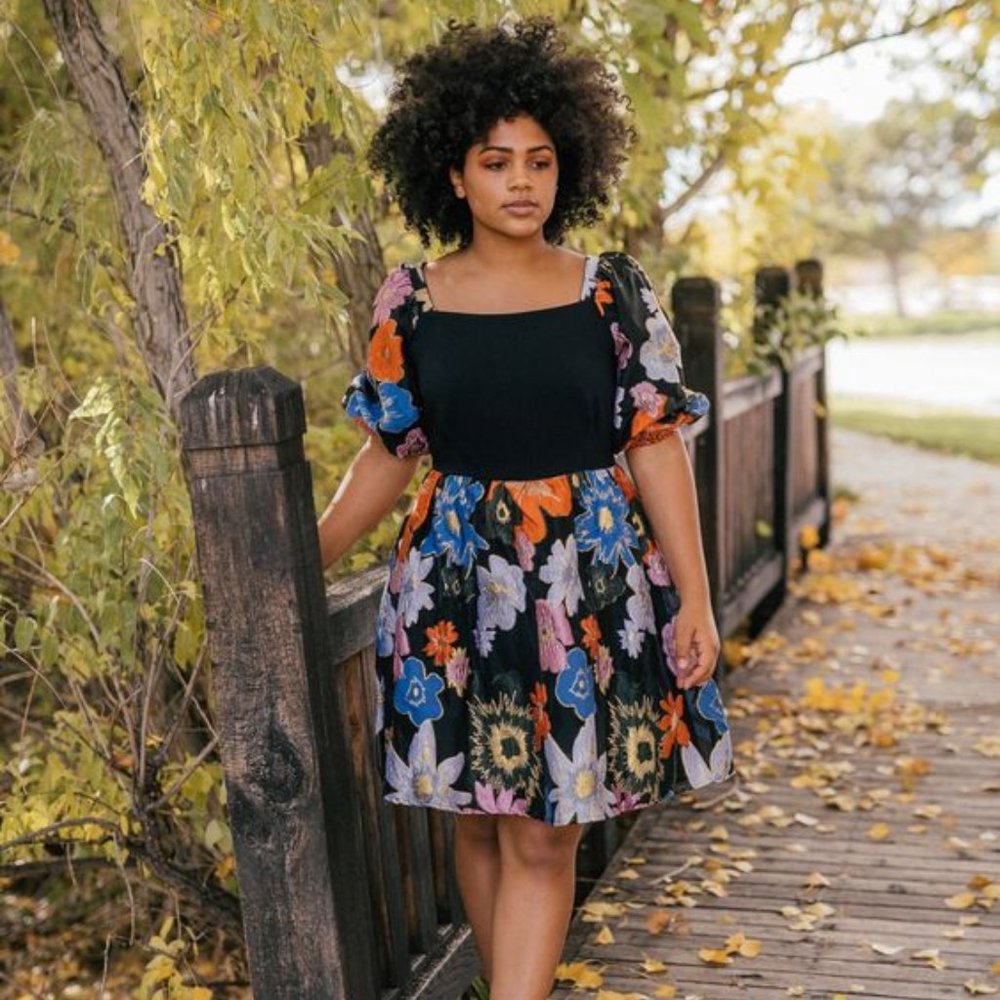 NWT JessaKae Fireside Dress - Plus Size - 3X